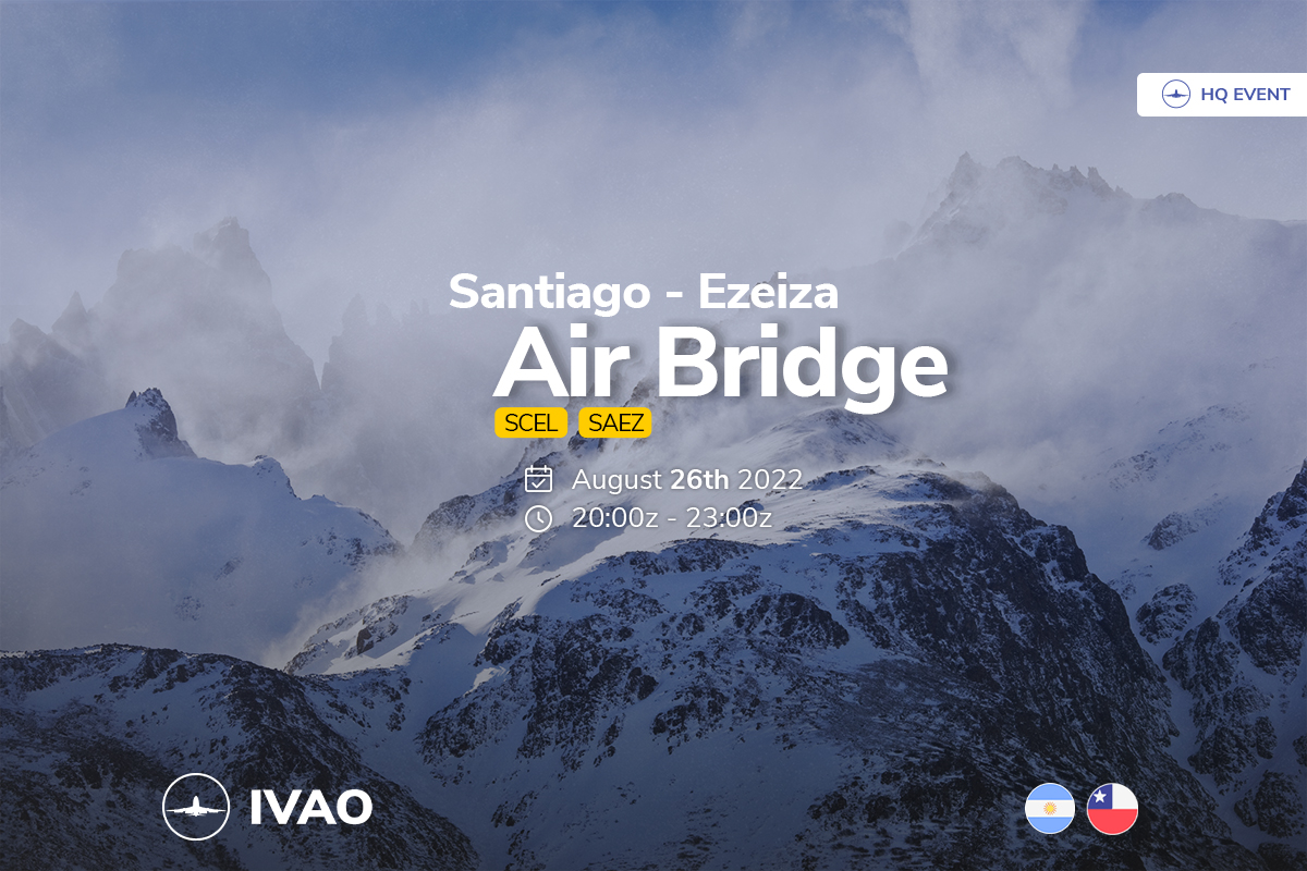 [26 AUG | 20z - 23z] [HQ+CL+AR] Santiago - Ezeiza Air Bridge
